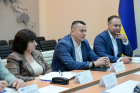 Представники ДПС Києва та ПФУ Києва обговорили питання сплати єдиного внеску та погашення заборгованості . Фото № 3/2